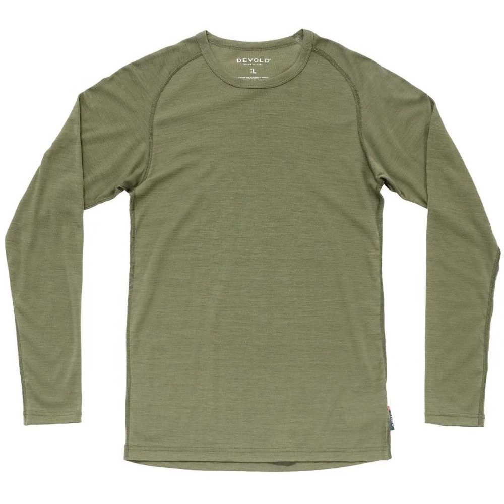 Lauparen Merino 190 Base Shirt Man, Lichen
