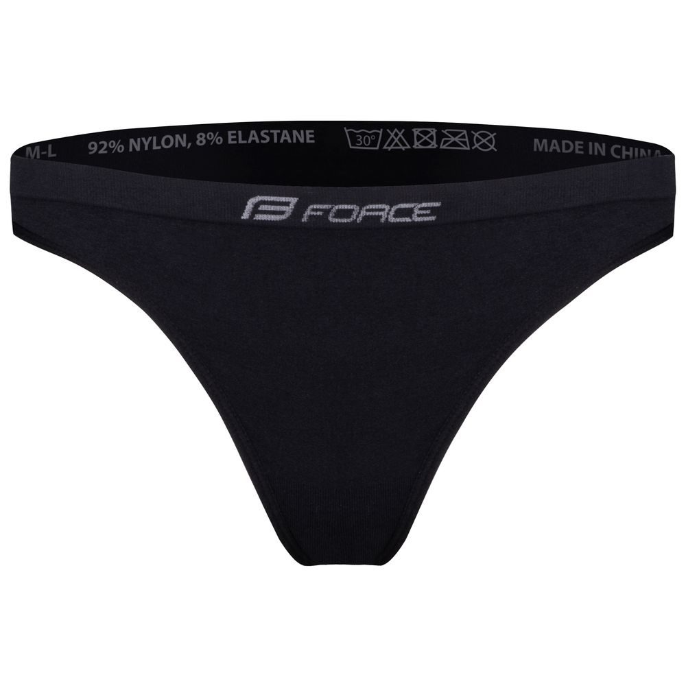 tanga 3 pack, černé