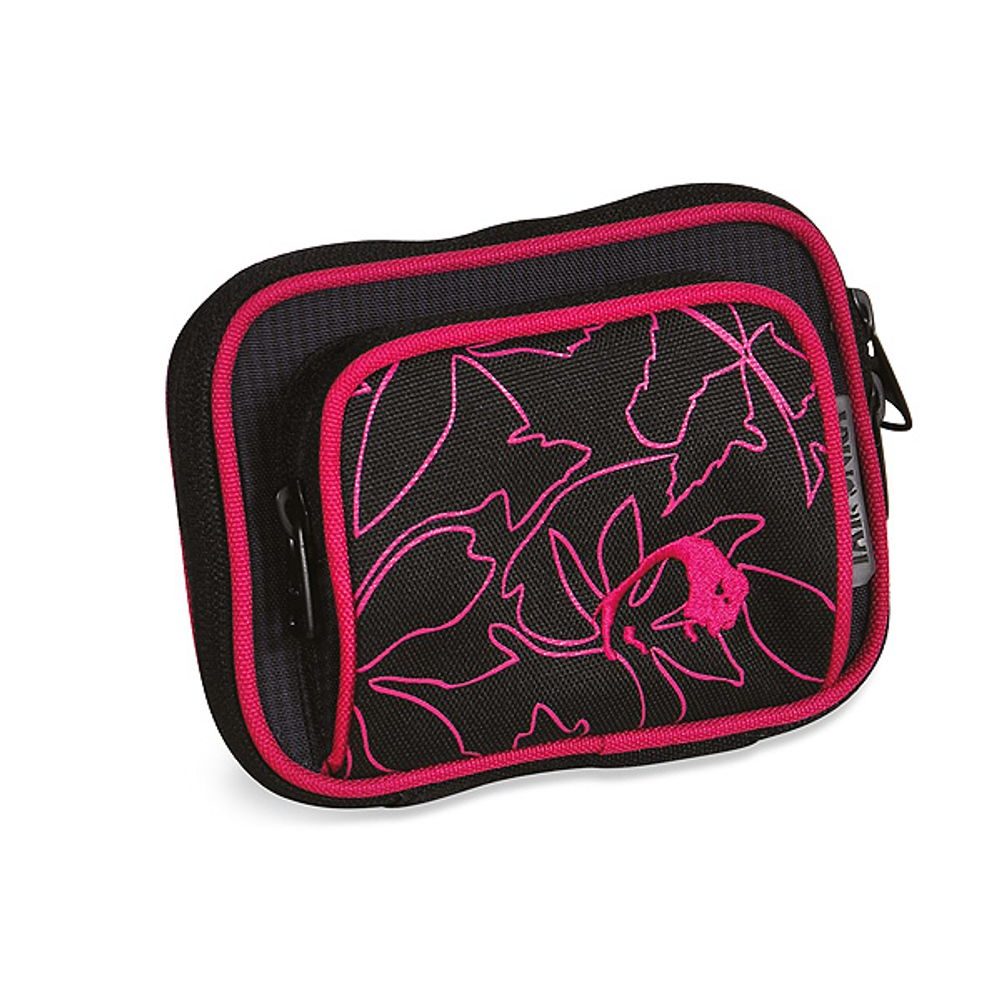 Lady Wallet, black / berry - dámská peněženka