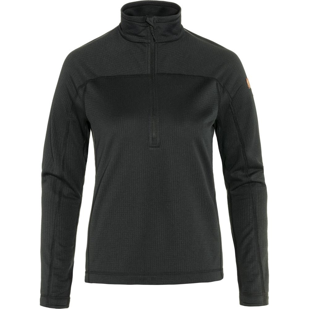 Abisko Lite Fleece Half Zip W Black