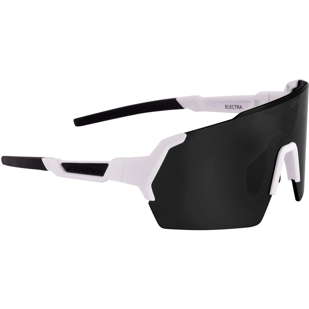 ELECTRA bílé, černé zrc. sklo