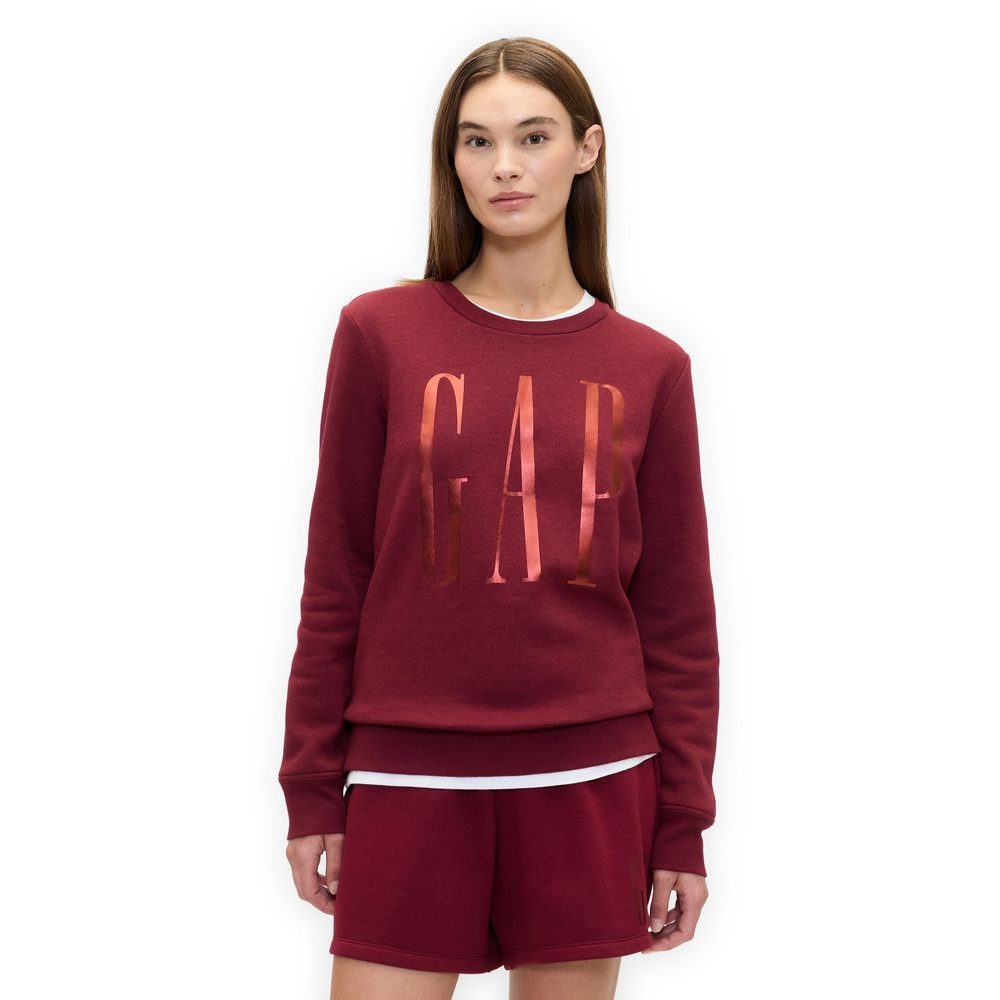 800444-04 Mikina s logem Červená