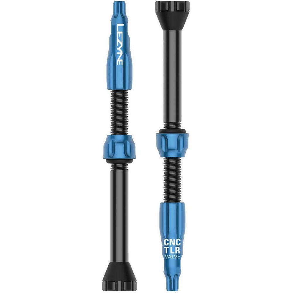 CNC TLR VALVE 60MM BLUE