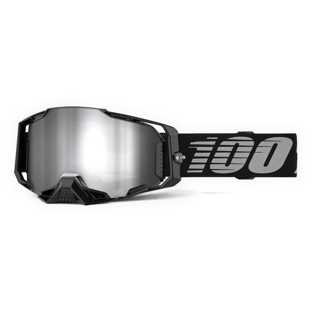 ARMEGA Goggle Black / Silver Mirror Lens