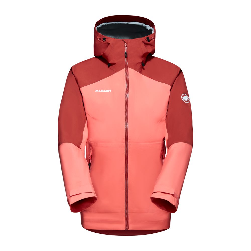 Convey Tour HS Hooded Jacket Women salmon-terracotta
