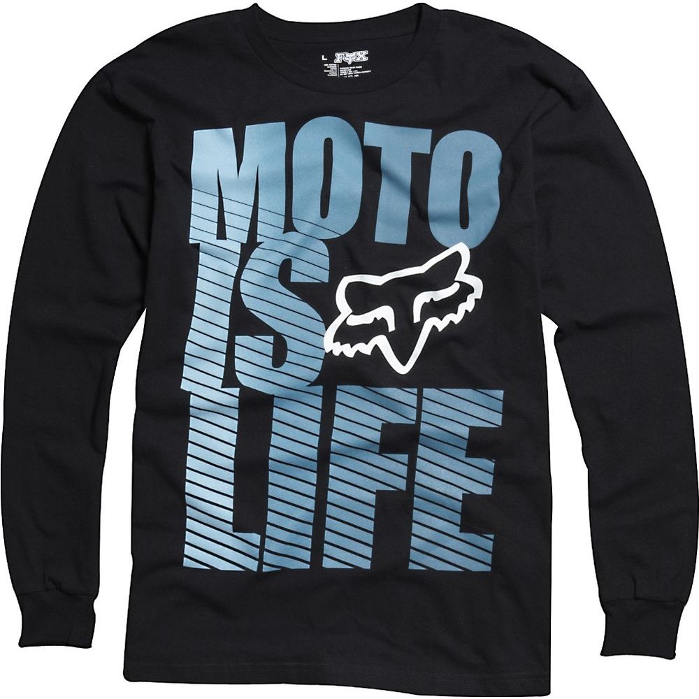 47321-001 - Moto Is Life - pánské tričko s dlouhým rukávem