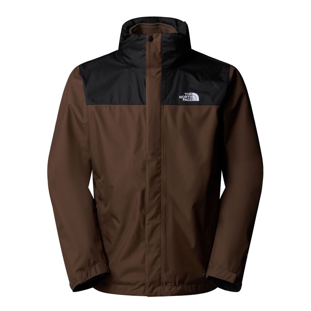 M EVOLVE II TRICLIMATE JACKET - EU SMOKEY BROWN/TNF BLACK