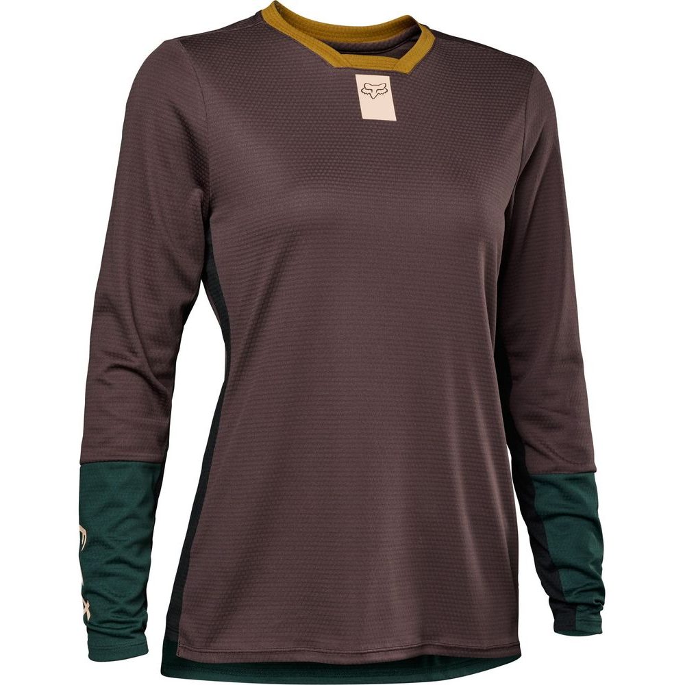 W Defend Ls Jersey Rootbeer