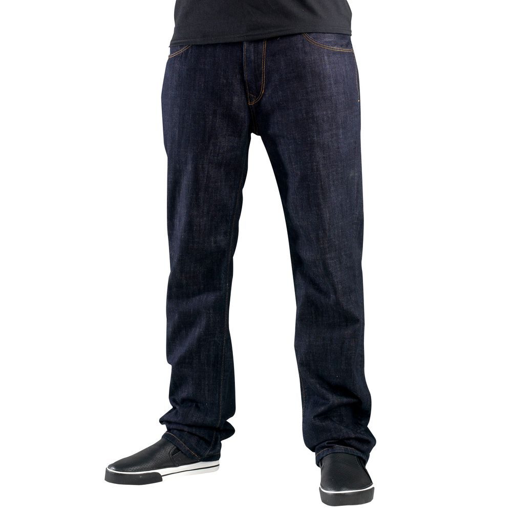 43249-388 Badbrain II Jean Indigo Rinse - riflové kalhoty - délka 34
