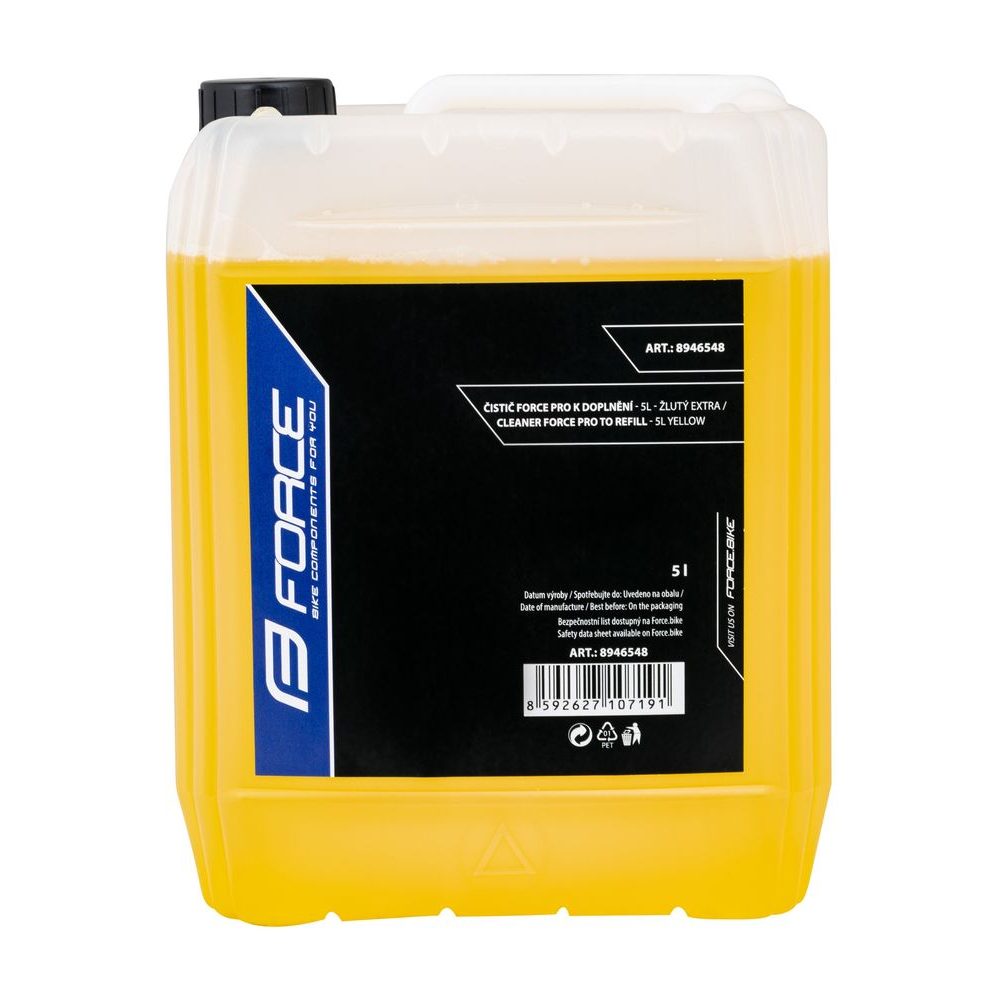 čistič PRO k doplnění - 5l - žlutý