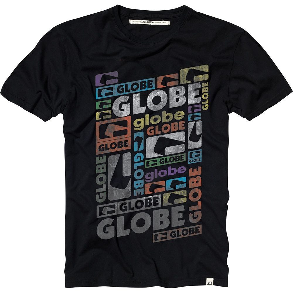 1110002 MATRIX SS TEE BLACK - Pánské tričko kr.rukáv