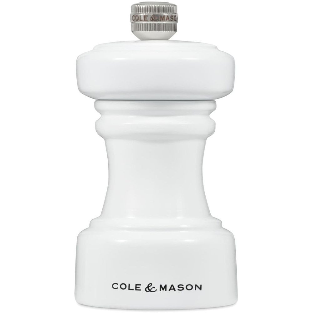 Hoxton White Gloss Precision+ Salt Grinder