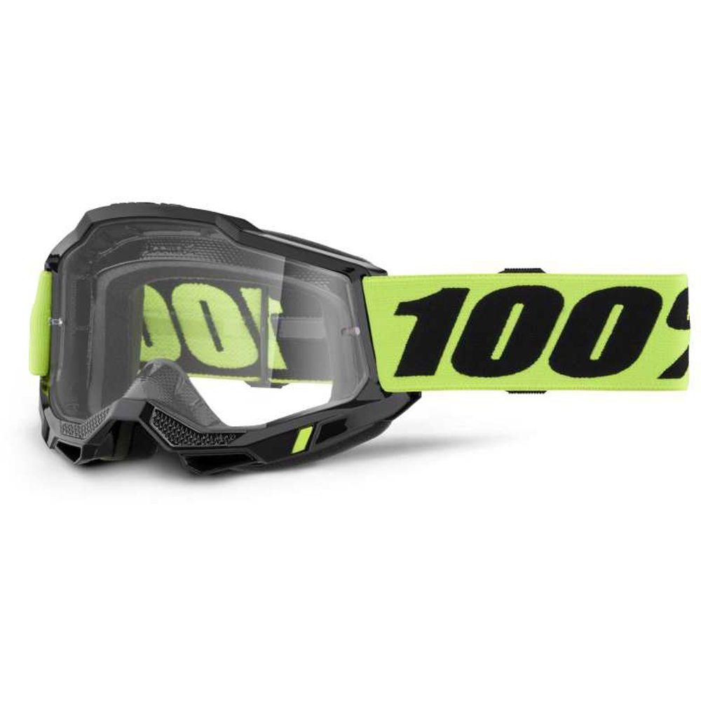 ACCURI 2 Goggle Neon Yellow - Clear Lens