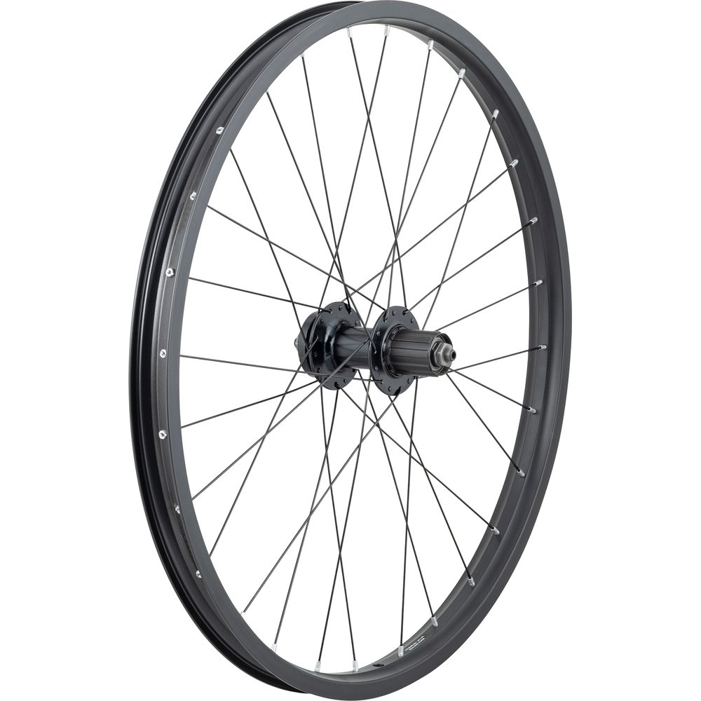 JK30/DC22 6-bolt 24" 28H QR 8-Speed Black