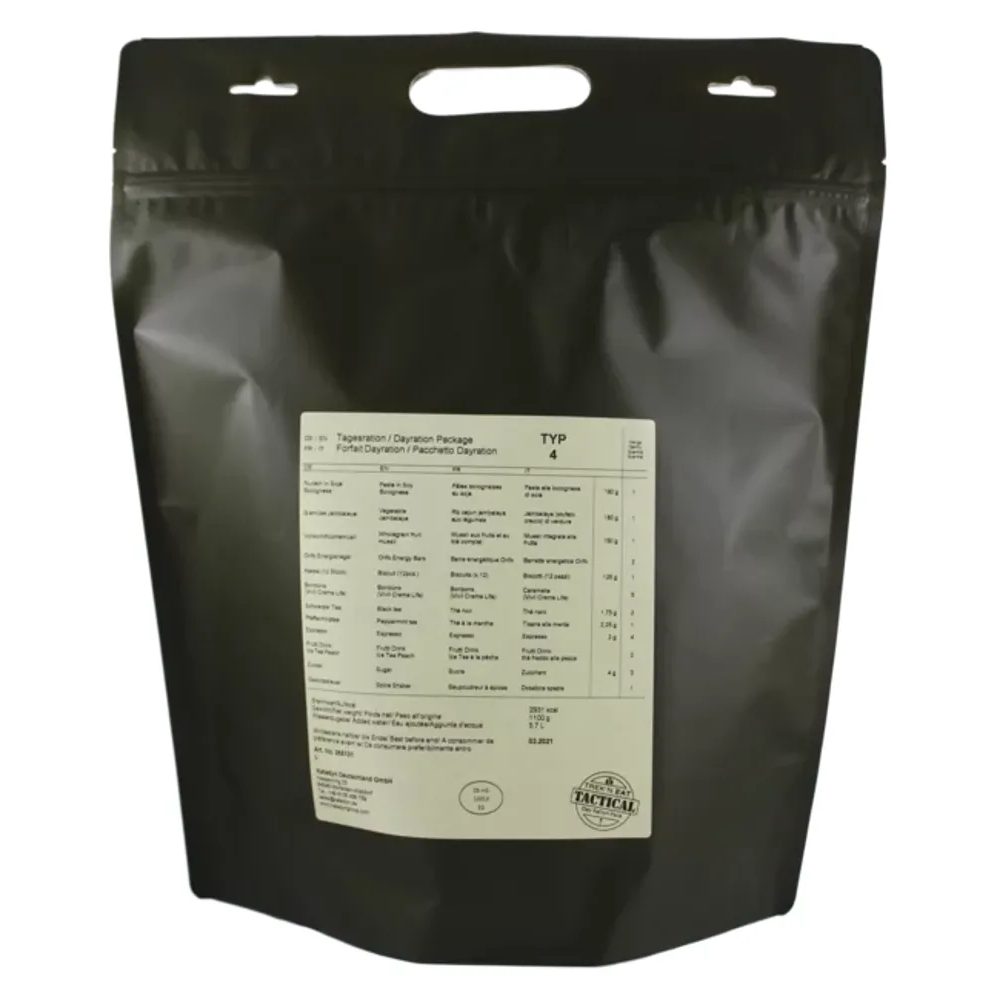 Bojová dávka potravin Typ 4 - vegetariánská