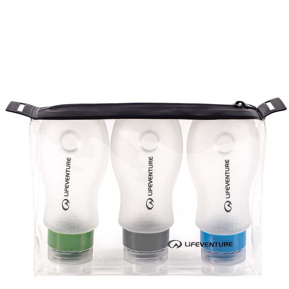 Silicon Bottle Set; 3x 89ml