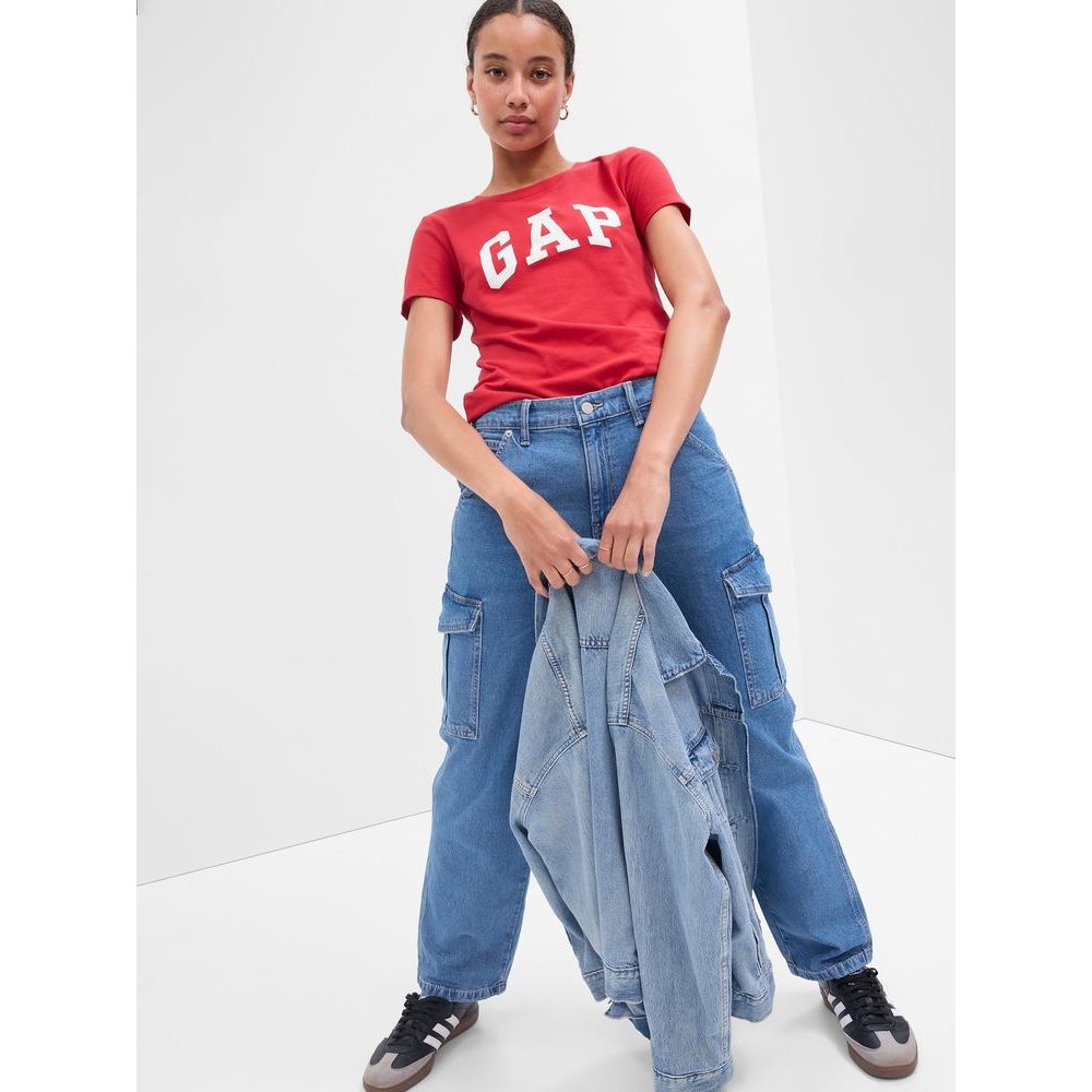 268820-91 Tričko s logem GAP Červená