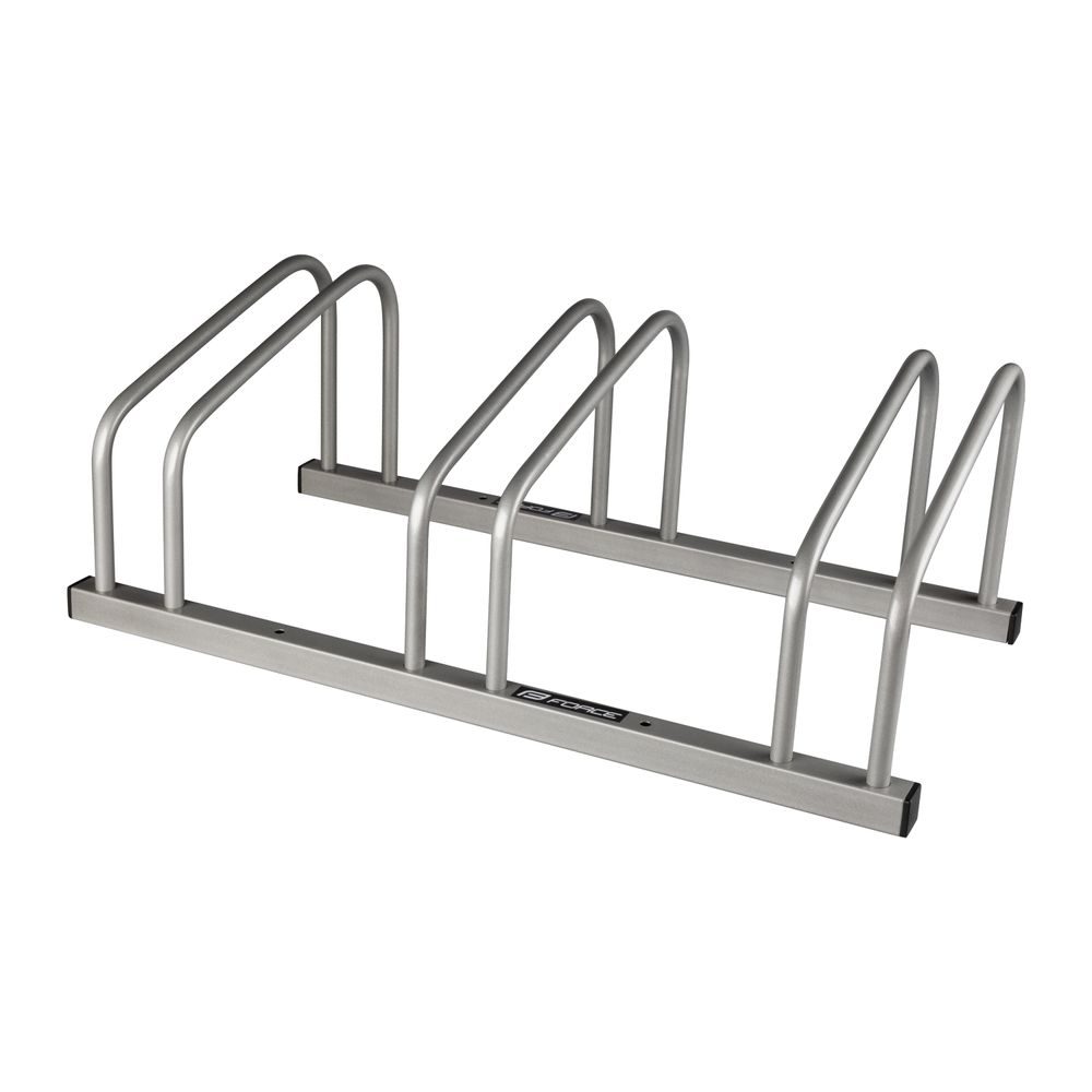 stojan FORCE parkovací na 3 kola, ocel, stříbrný