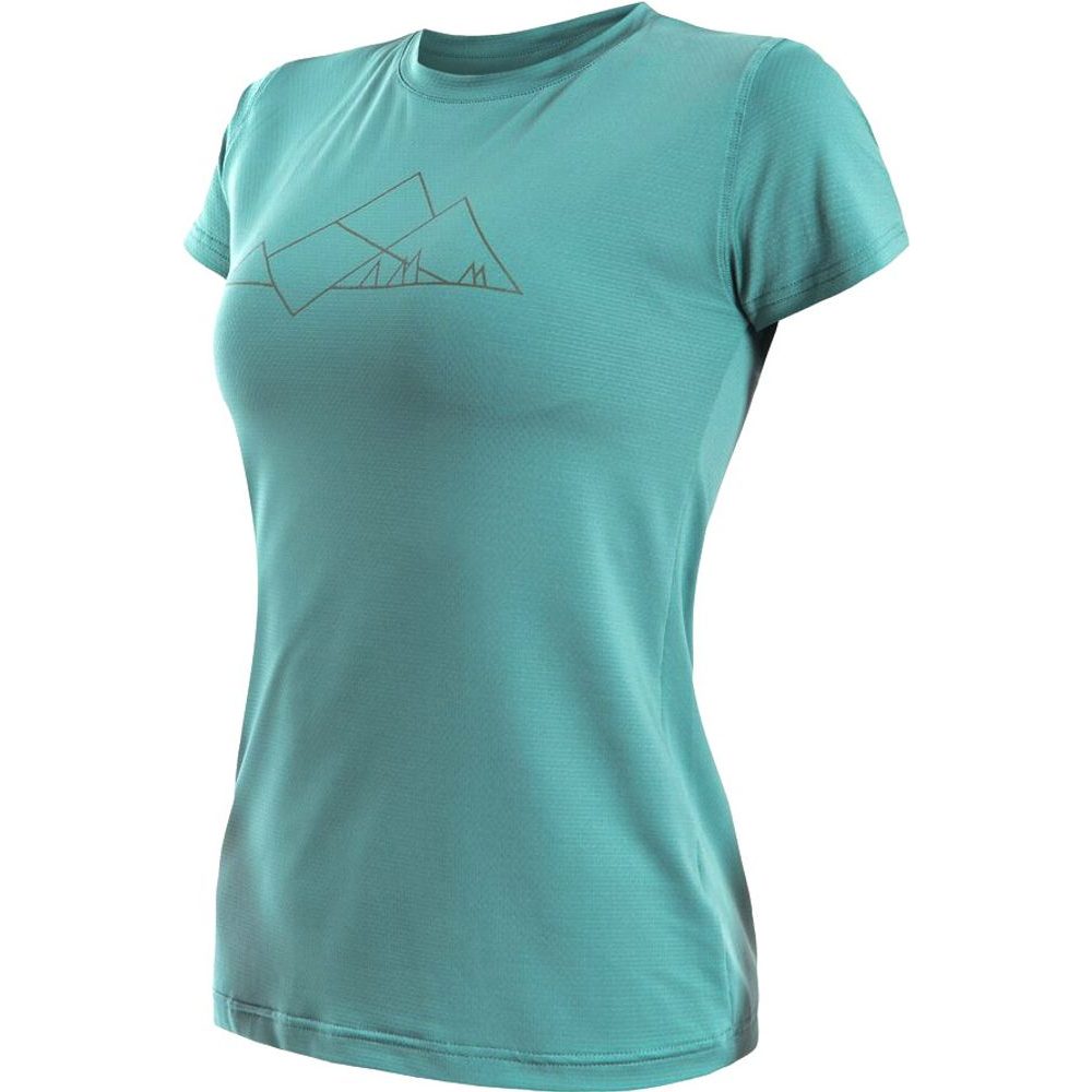 COOLMAX TECH MOUNTAINS dámské triko kr.rukáv mint