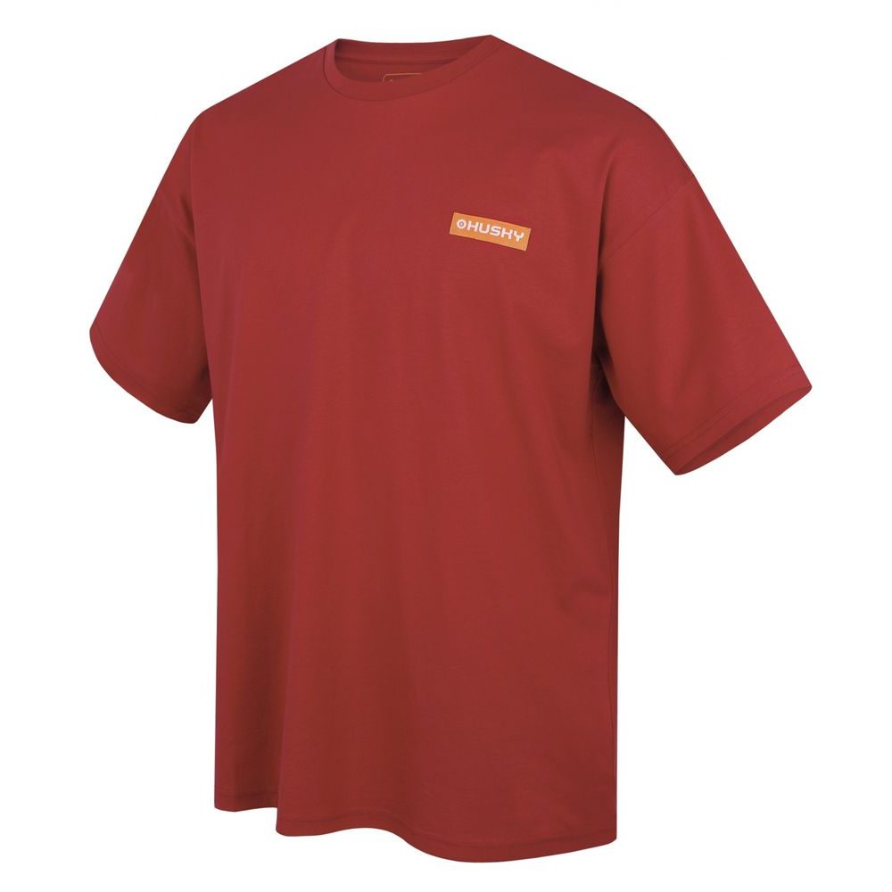 Tee Panorama M dark red