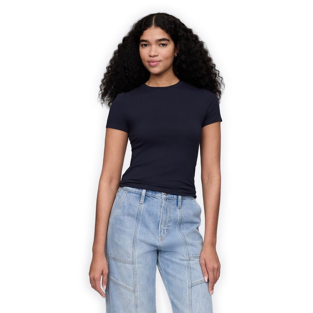 544347-08 Tričko s krátkým rukávem Tmavě modrá