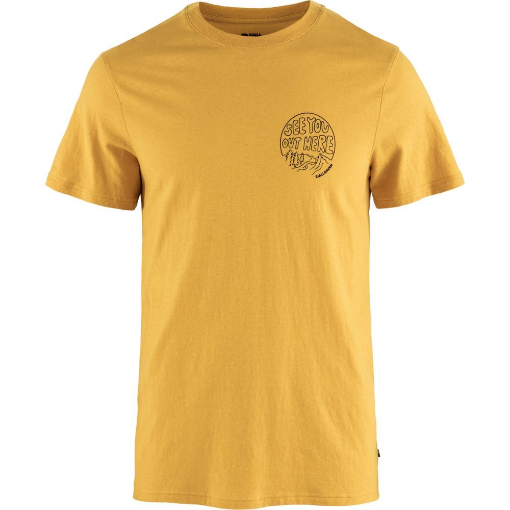Hemp Blend Out Here T-shirt M Ochre