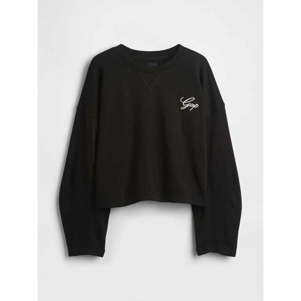 Oversize mikina VintageSoft Americana Černá