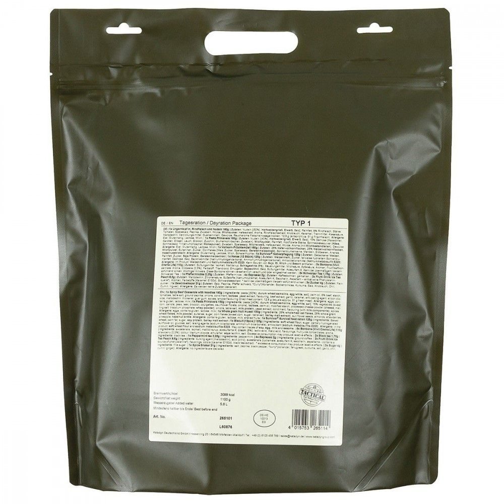 Bojová dávka potravin Typ 1