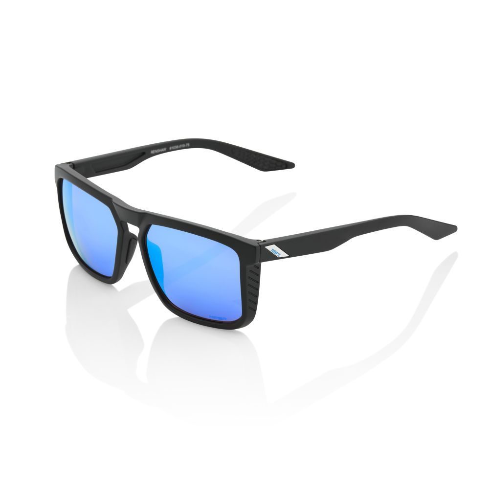 RENSHAW, Matte Black - HiPER Blue Multilayer Mirror Lens