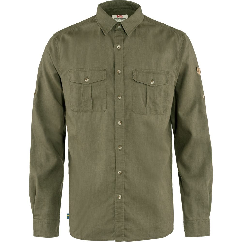 Övik Travel Shirt LS M Green