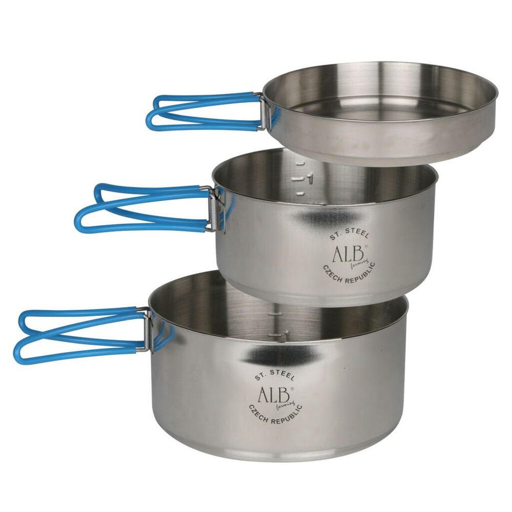 K2 ČESKÁ SADA nádobí 3dílná, nerez