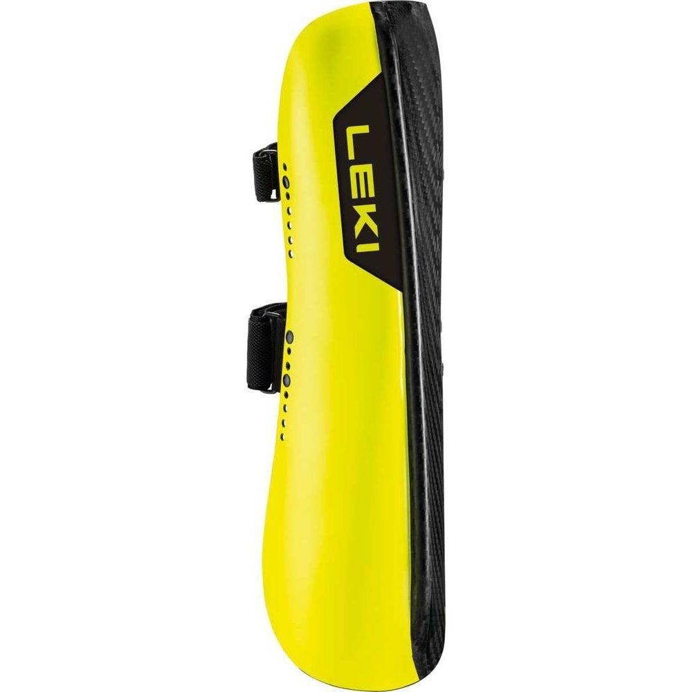 Shin Guard Railroad Race Short Wide 43 cm neonyellow-black