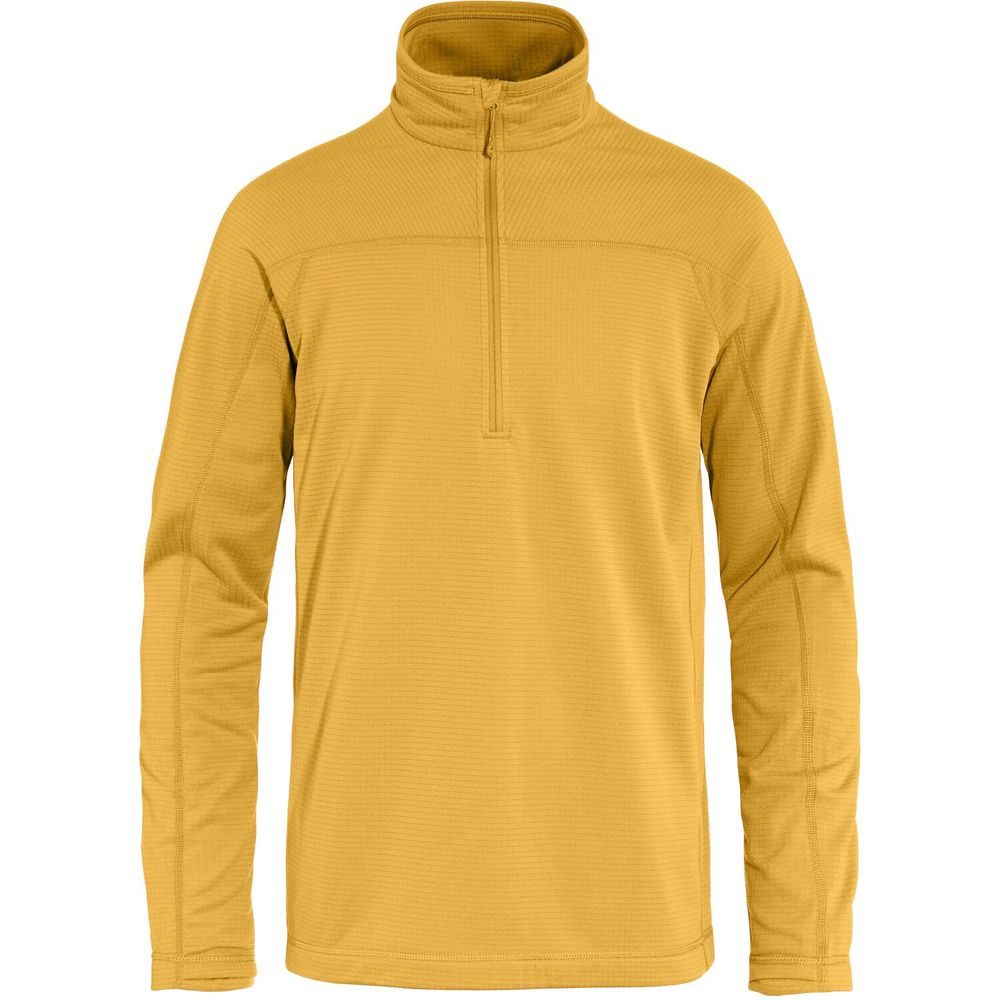 Abisko Lite Fleece Half Zip M Ochre