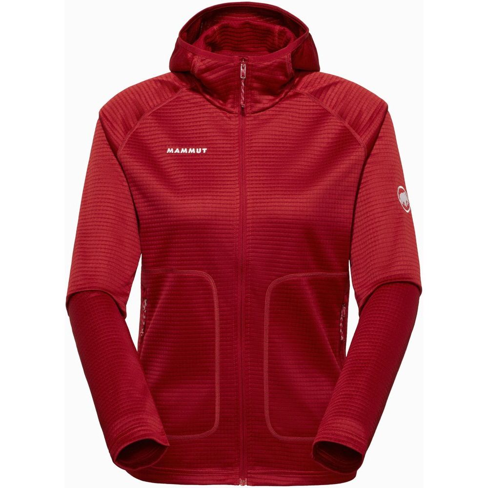 Crag ML Hooded Jacket Women dark mammut red