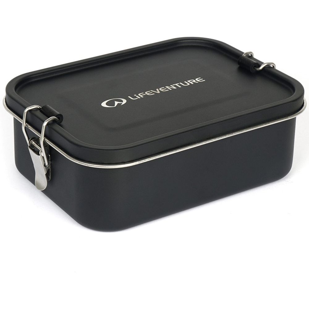 Stainless Steel Lunch Box; black