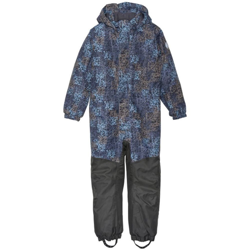 Coverall - AOP, stone blue