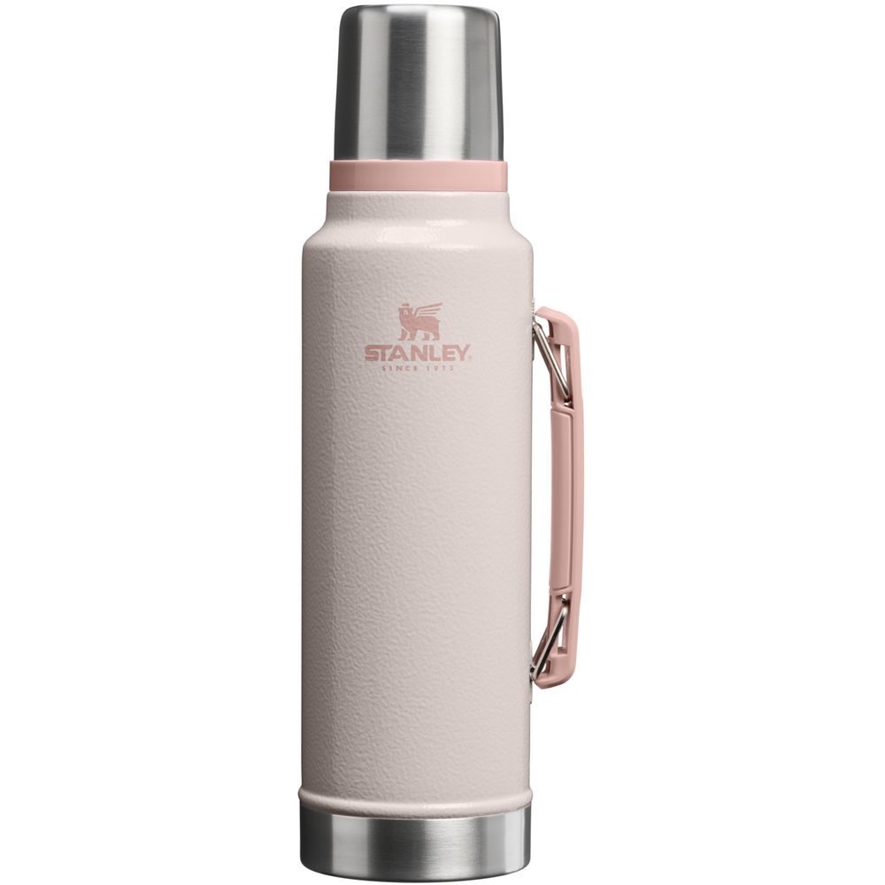 Legendary Classic Bottle 1.4L Hammertone Rose Quartz