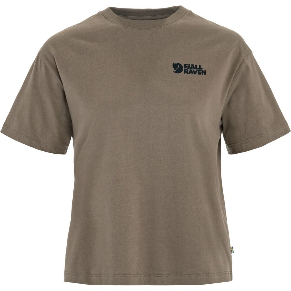 Forest Walk T-shirt  W Suede Brown