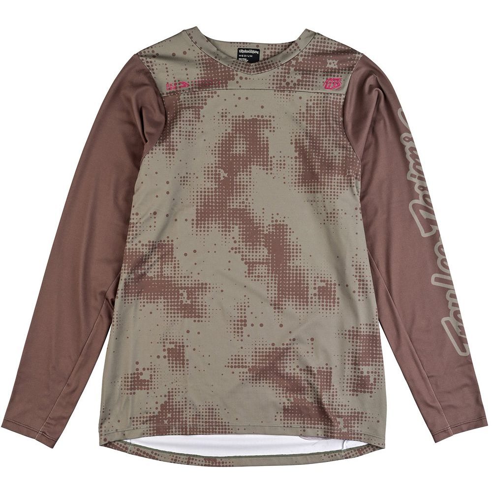LS JERSEY SKYLINE CHILL SCATTERED OLIVE