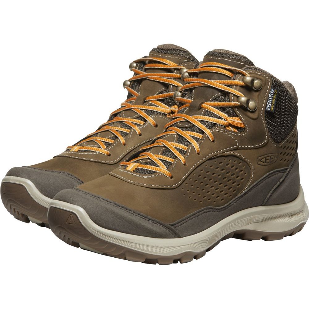 TERRADORA EXPLORER MID WP WOMEN, canteen/curry