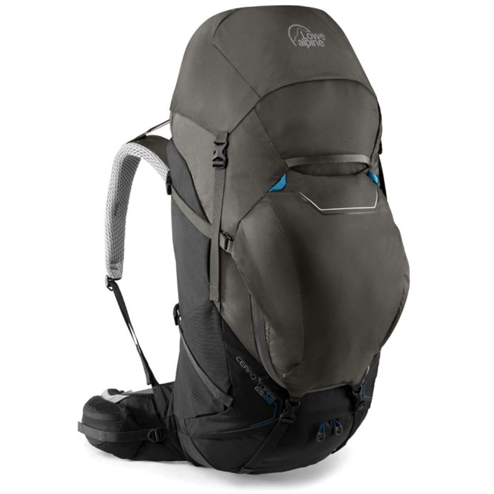 Cerro Torre 65:85, black/greyhound