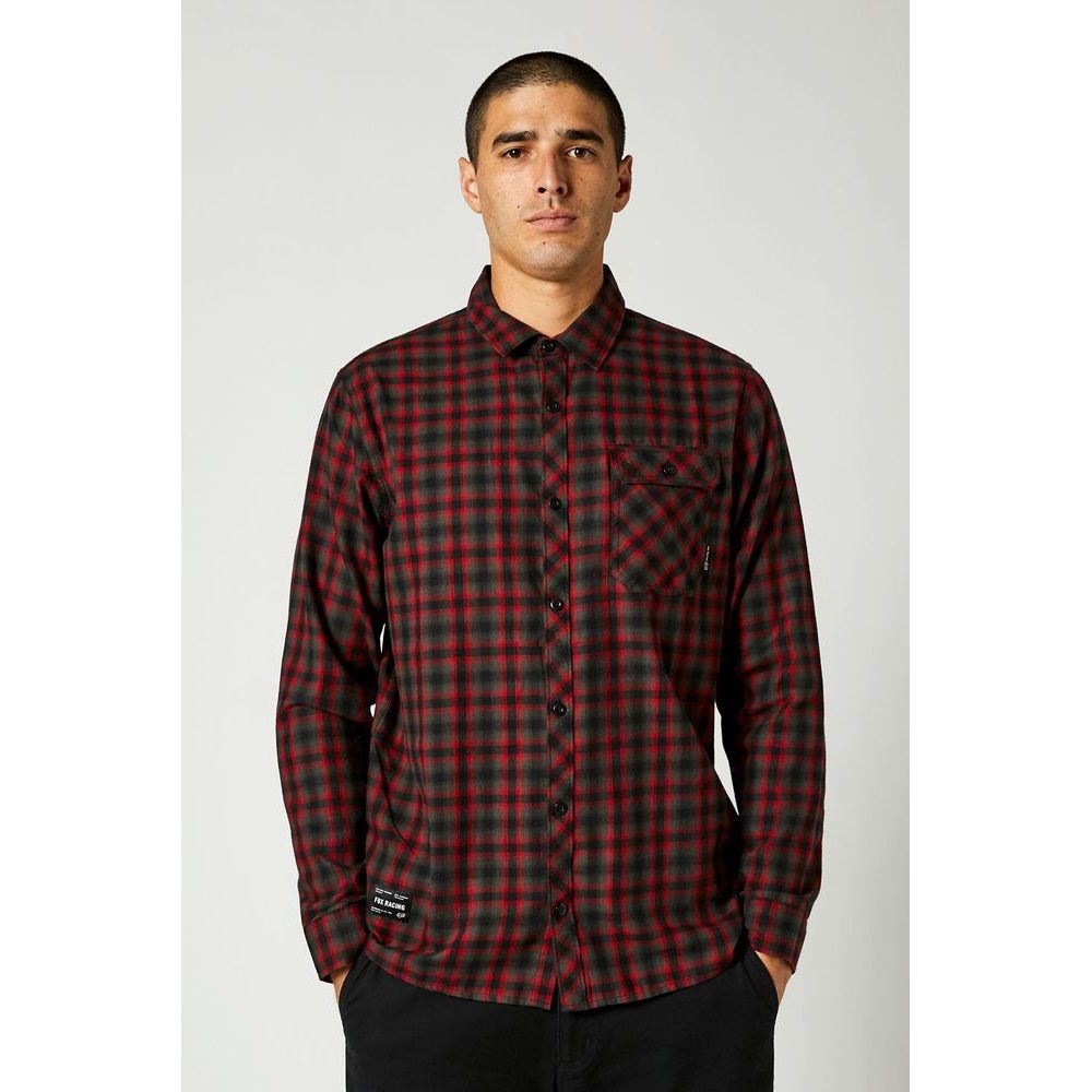 Reeves Ls Woven, Black/Red