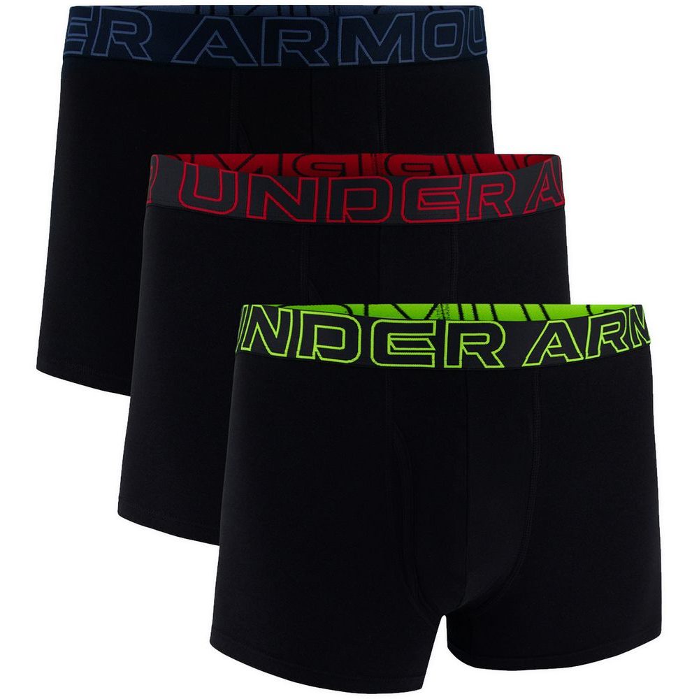 M UA Perf Cotton 3in (3ks) černá-004