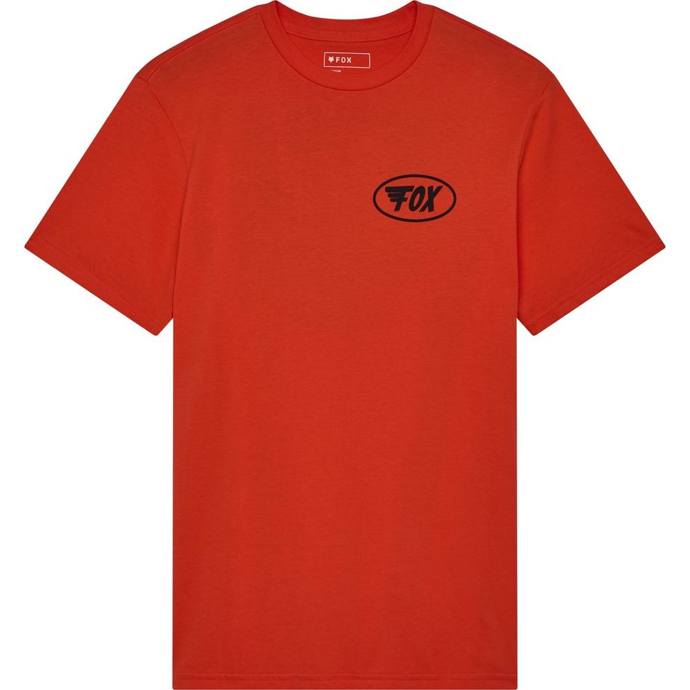 Fox Wing Ss Prem Tee Blood Orange