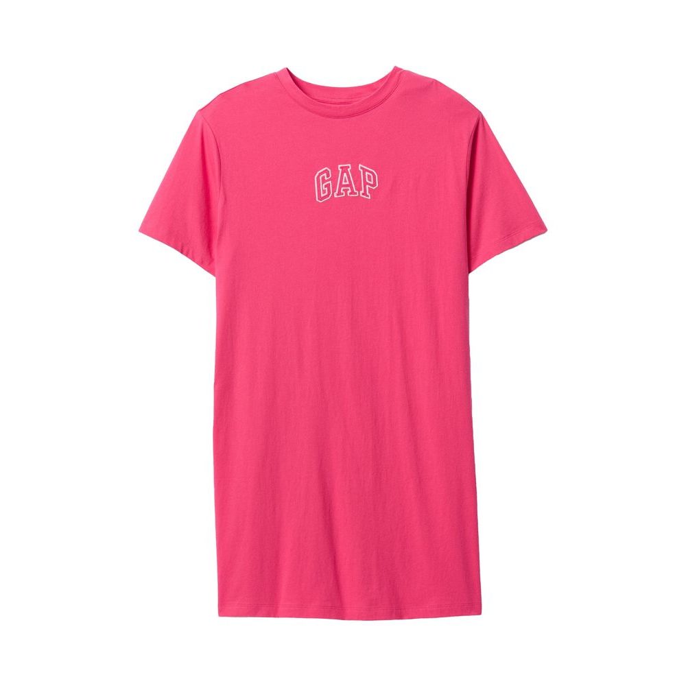 Šaty s logem Růžová