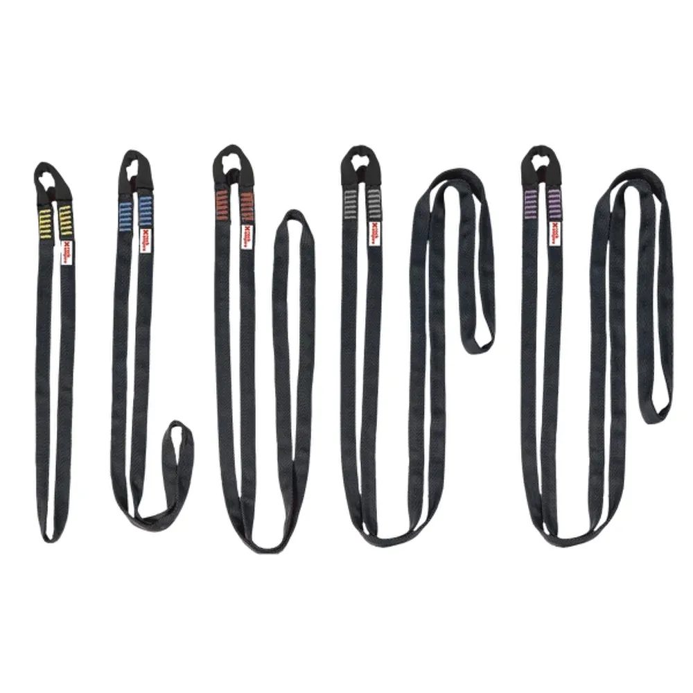 Oko pracovní dvojité PA 25mm/180cm černá