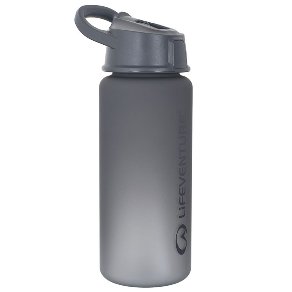 Flip-Top Water Bottle, grey