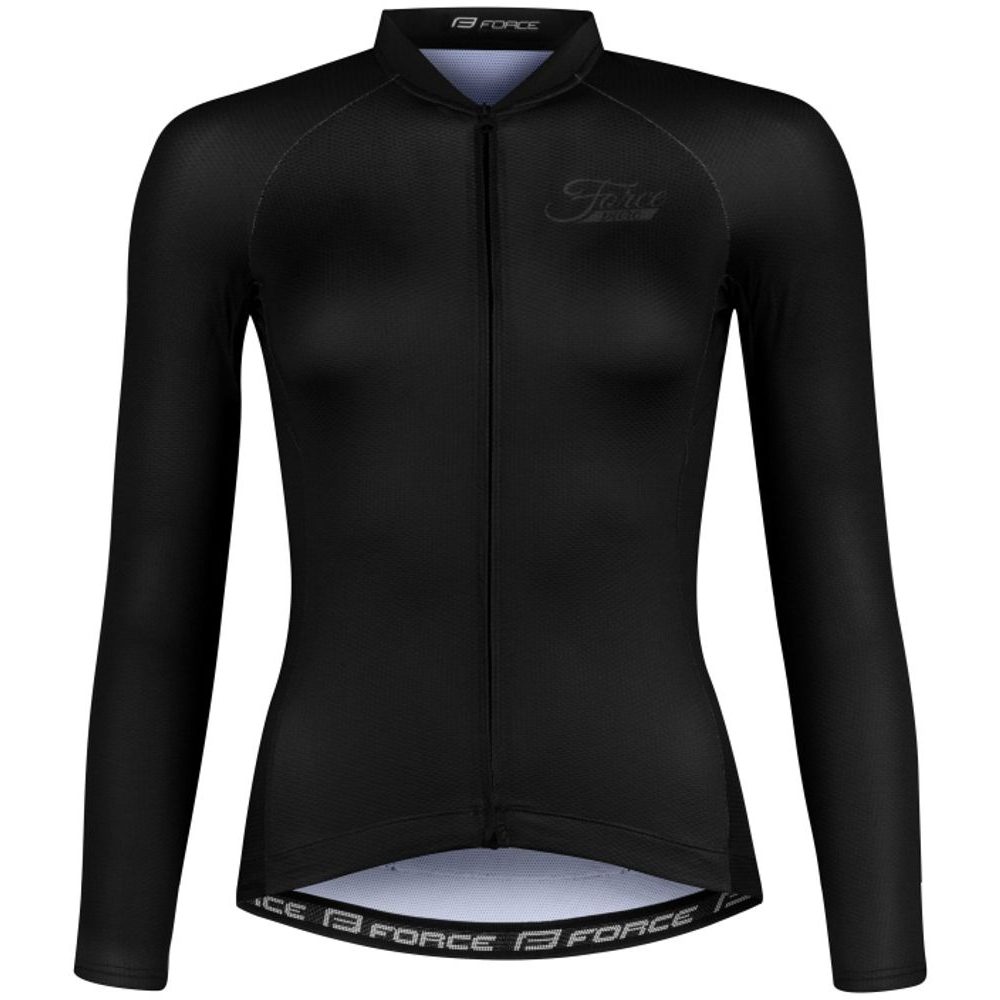 PURE UNI dlouhý rukáv, černý