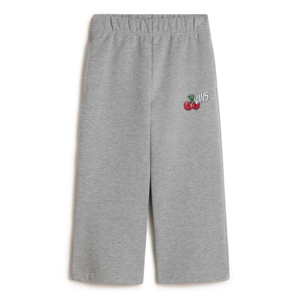 Checker Cherries Cropped Sweatpants Cement Heather