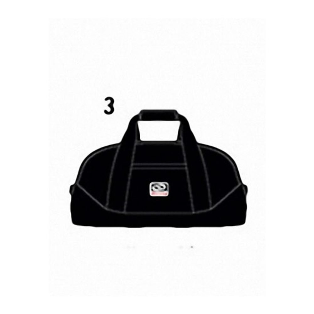 DUFFLE BAG M PLUS 3 ČERNÁ